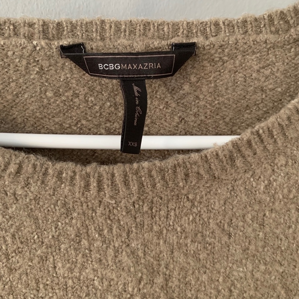 NWOT BCBGMaxAzria Ida Cropped Sweater - Picture 5 of 8